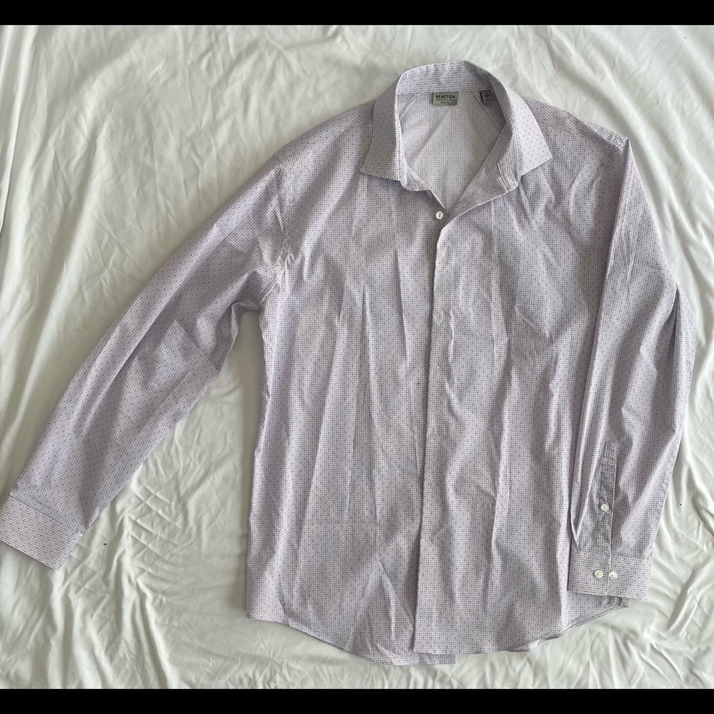 Kenneth Cole Reaction Slim Fit XL 17 34/35 Shirt